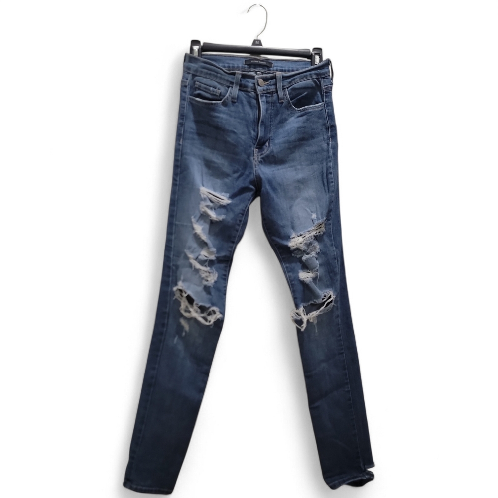 Flying Monkey Distressed High Rise Skinny Jeans Size 27